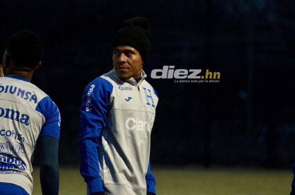 FOTOS: Con mucho frío y alegría, así fue el entreno de Honduras en Estados Unidos