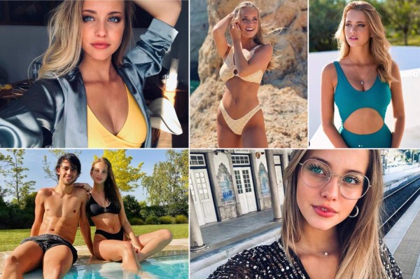 Margarida Corceiro, la sexi modelo que publicó accidentalmente una foto íntima que sería de Joao Félix