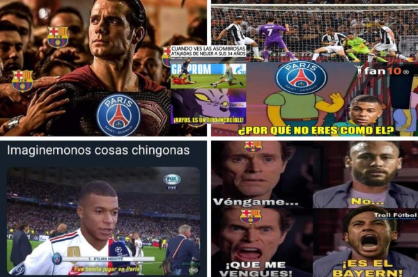 Los memes destrozan a Neymar, Mbappé y al PSG tras perder la final de la Champions League