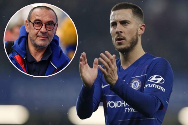 Sarri sobre Hazard: ''No sé si continuará, solo voy a respetar su decisión''