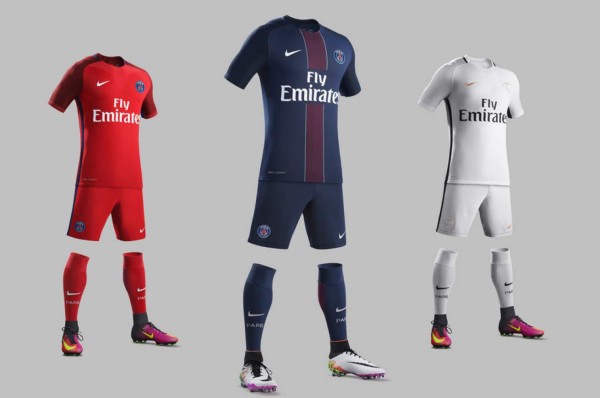 Los uniformes de los grandes equipos de Europa