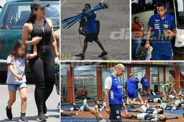 Fuerte lluvia, la esposa del legionario y el gimnasio; así entrenó la Selección