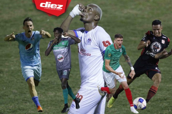 ¡Con cuatro del Olimpia! El 11 ideal de las vueltas regulares del Apertura 2020 en Honduras