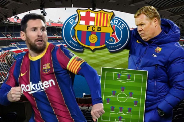 Matar o morir: El 11 del Barcelona para buscar otra épica remontada ante el PSG en la Champions