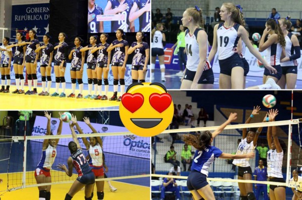 ¡Unas bellezas! Las chicas que participan en el Norceca 2018