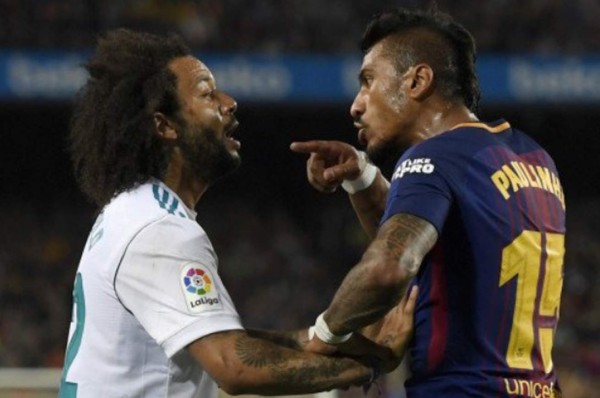 Marcelo lo aclara: ''Sí es penal y Sergi Roberto me dio en la cara''