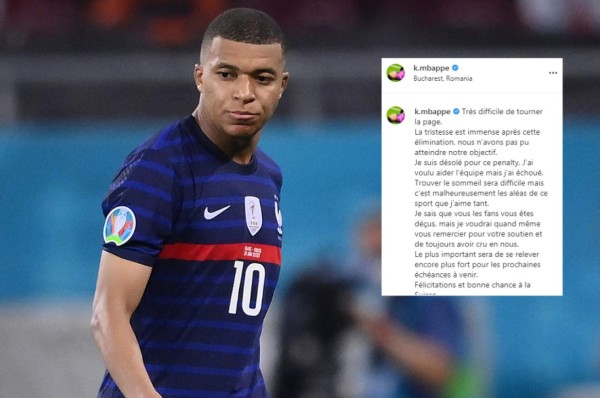 Mbappé rompe el silencio tras fallar el penal en la Eurocopa; Pelé le envía mensaje de apoyo&nbsp;&nbsp;