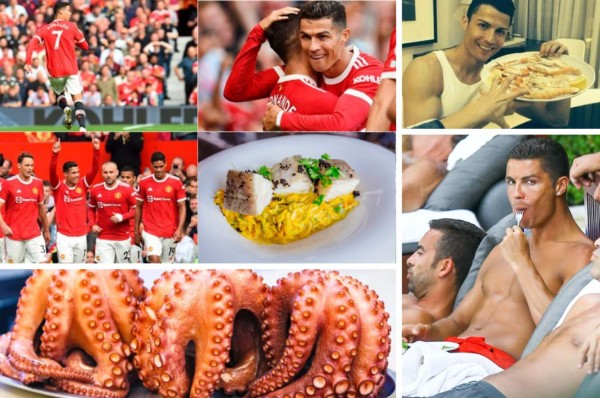 Cristiano Ronaldo da a los chefs del United una lista de comidas y este es su plato favorito que incomodó a la plantilla