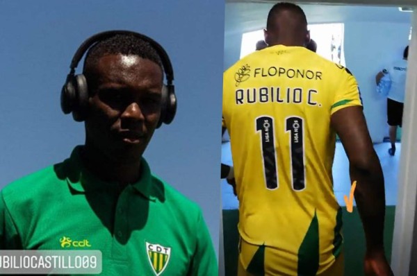Rubilio Castillo debutó oficialmente con el Tondela en Copa de Portugal