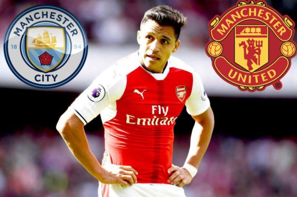 Alexis Sánchez no viaja con el Arsenal y en Manchester ya lo esperan