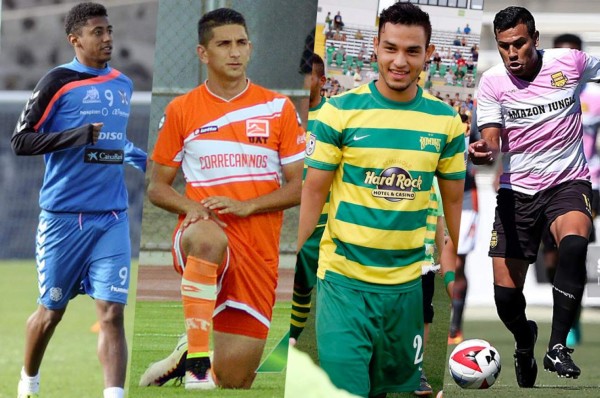 La legión hondureña que milita en ligas de Segunda División