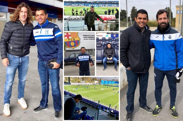 ¡De lujo! Las imágenes de la capacitación de Amado Guevara en Europa