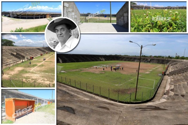 FOTO: El estadio que construyó Roberto Suazo Córdova en La Paz