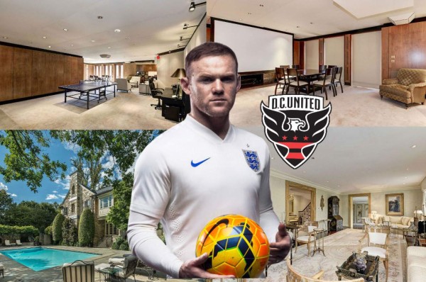 Impresionante: Así es la lujosa mansión de Wayne Rooney en Estados Unidos