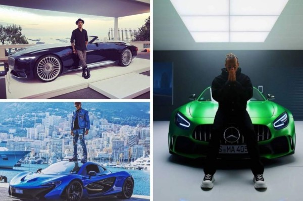 $17.5 millones bien gastados: La costosa colección de autos del octavo deportista mejor pagado