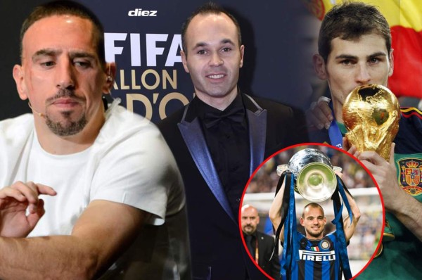 Las 15 grandes figuras que fueron olvidadas para ganar el Balón de Oro