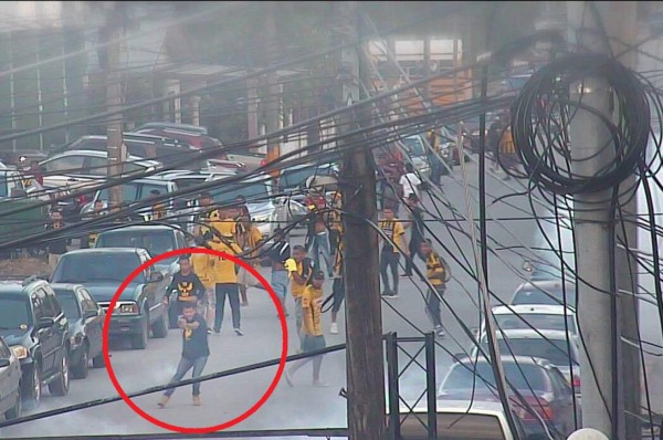 Varios detenidos y policías heridos dejó zafarrancho de barra del Real España