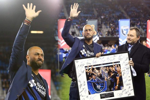 San José y su emotivo homenaje al hondureño 'Muma' Bernárdez