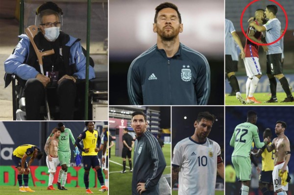 El reencuentro de Suárez y Vidal, el gesto de Messi y así llegó el 'Maestro' Tabárez al estadio