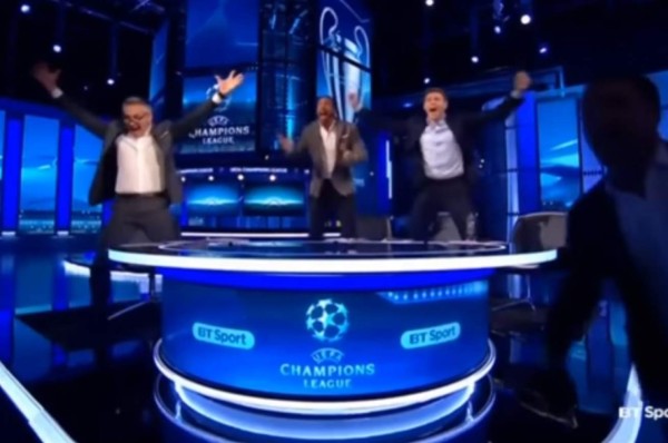 ¡IMPERDIBLE! Ex madridista se volvió loco con el gol de Sergi Roberto