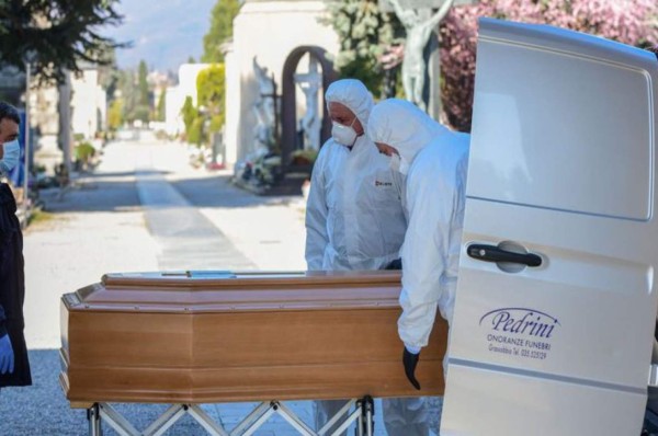 Italia supera los 20.000 muertos por coronavirus desde su propagación