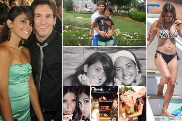 El antes y después de Antonella Rocuzzo, la prometida de Messi