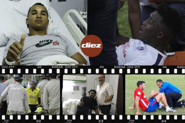 Las plagas de lesiones que azota gran cantidad de jugadores en Honduras