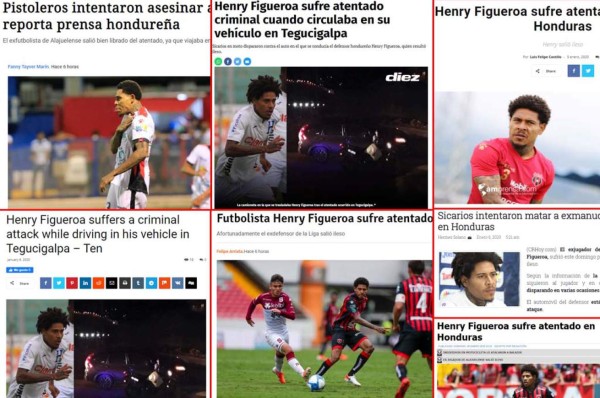 Así reacciona la prensa tras el intento de asesinato que sufrió Henry Figueroa