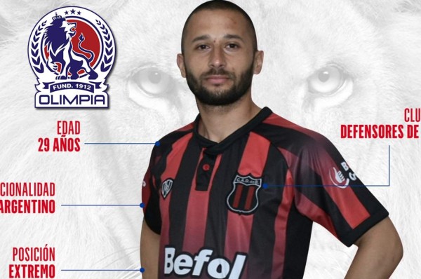 Ezequiel Aguirre sobre Olimpia: 'Es un paso importante en mi carrera y no quiero desaprovecharlo'