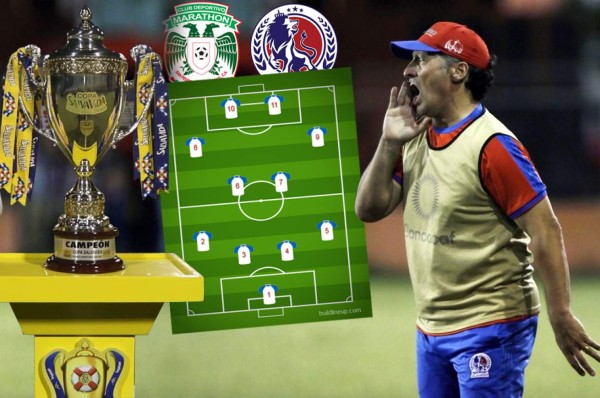 ¡Sin inventos! El 11 que enviaría Pedro Troglio ante Marathón para asegurar la Copa 32 para Olimpia