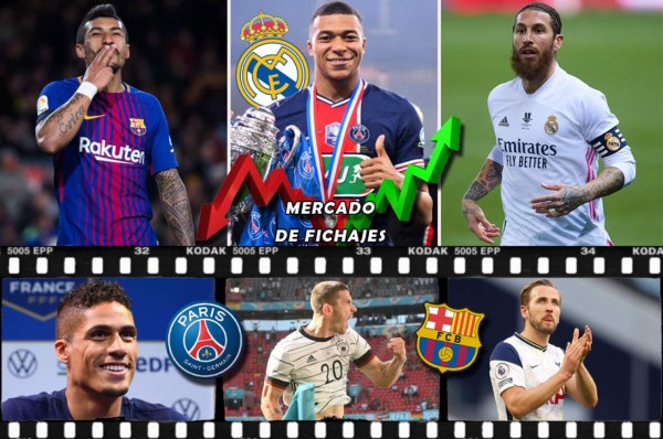 Mercado de fichajes: PSG da el bombazo, crack regresaría al Real Madrid y sorpresa en el Barcelona