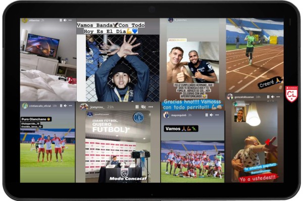 ¡Cumpleaños y mensajes de aliento! Así se vive en Marathón y Motagua el clásico de Liga Concacaf