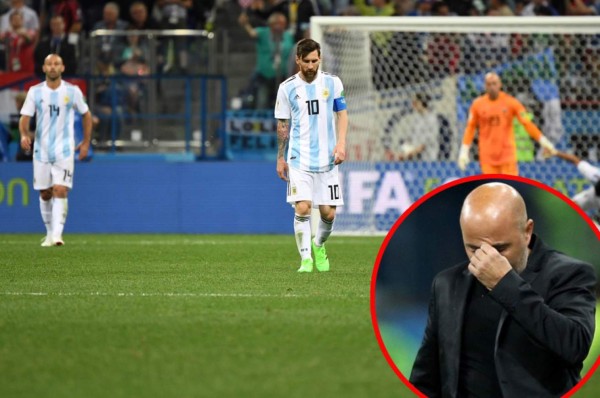 ESCÁNDALO: ¡Los cinco culpables de Argentina luego de caer ante Croacia en Rusia 2018!