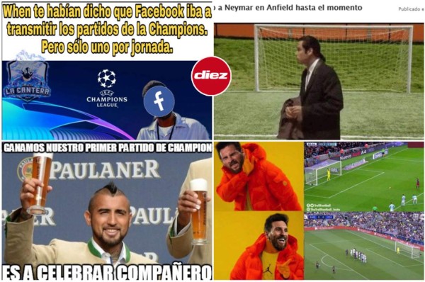 Messi, Facebook y los terribles memes de la jornada de la Champions League