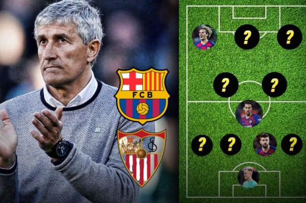 Dos bajas de última hora: La alineación del Barcelona ante el Sevilla con cuatro sorpresas