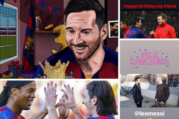 Las mejores felicitaciones a Lionel Messi en su cumpleaños &nbsp;