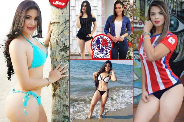 ¡Ruge león! Las aficionadas más bellas del Olimpia que quieren celebrar la Copa 31
