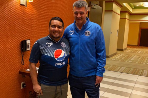 Diego Vázquez: 'Me gusta el estadio por los colores de Real España, esperamos que nos traiga una buena energía”