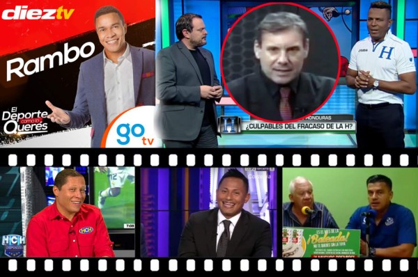 La nueva faceta de exfutbolistas hondureños en medios de comunicación