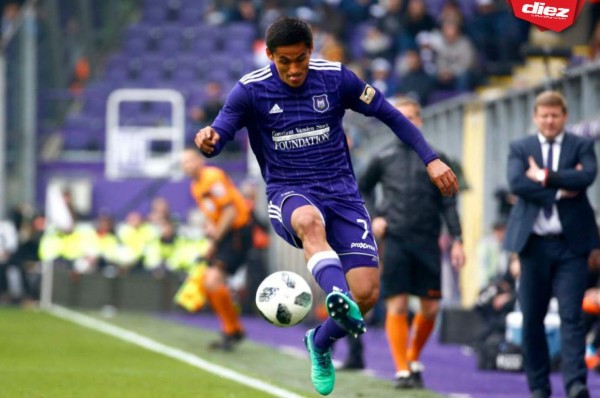 ¡Buenas noticias! Andy Najar regresa siete meses después a un partido oficial con el Anderlecht
