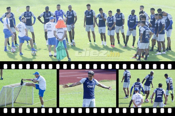 Risas, buen ánimo y concentrados: Honduras se completó para enfrentar a Costa Rica con Najar como figura