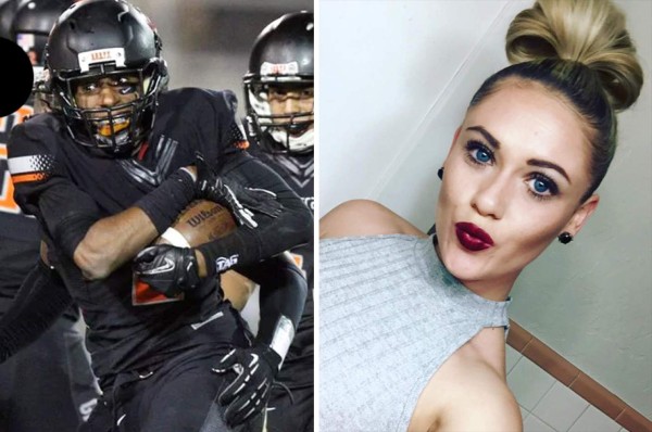 Jugador de fútbol americano es arrestado por prostituir a su novia