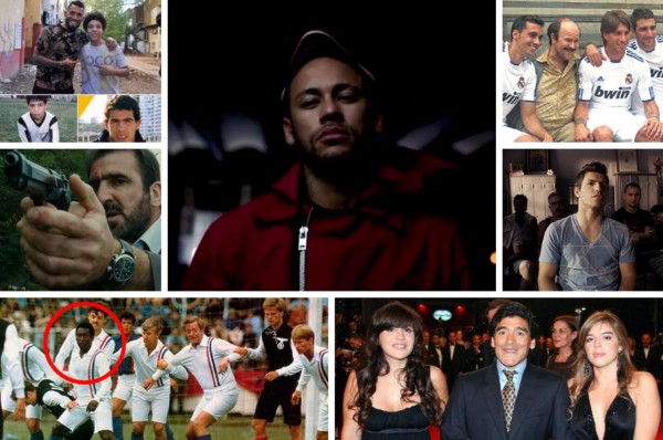 Neymar su une a lista: Los futbolistas que fueron parte de una serie o película