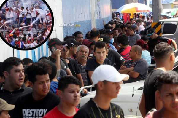 Hasta en mil lempiras da el mercado negro los boletos para el Olimpia-Marathón