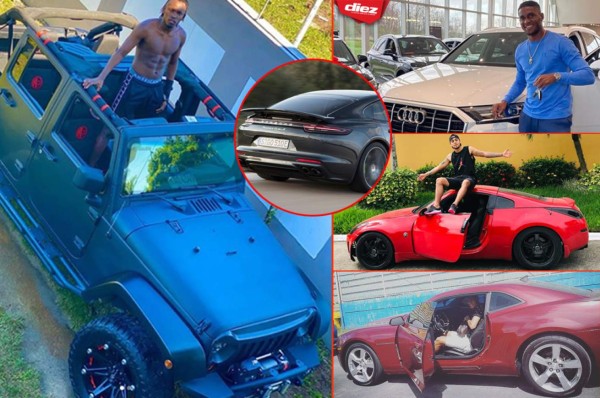 ¡De lujo! Los bonitos automóviles que lucen los jugadores hondureños