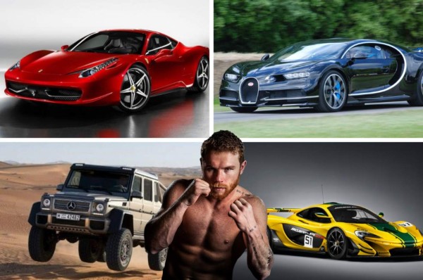 Tiene 11 autos únicos: La millonaria y espectacular colección de carros que tiene Canelo Álvarez&nbsp;&nbsp;