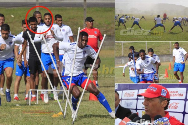 ¡Con nuevo delantero! Así fue el entrenamiento del Olimpia a un día de empezar el torneo