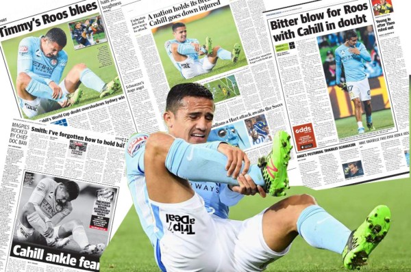 En Australia 'rezan” para que la lesión del delantero Tim Cahill no sea grave