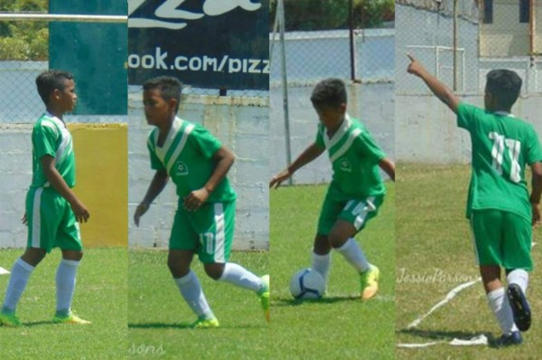 René Ponce, el talentoso niño porteño que sueña con jugar en Platense y la Selección