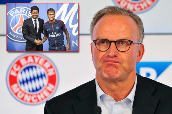 Rummenigge: 'Bayern pagó menos por el Allianz Arena que el PSG por Neymar'